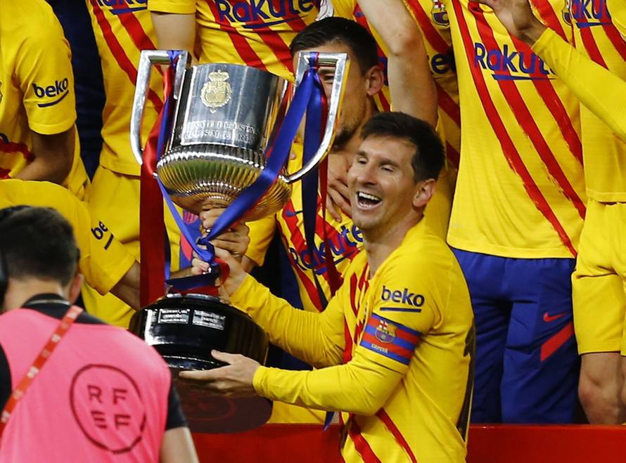 Copa del Rey - 2020/21 Final - FC Barcelona v Athletic Bilbao