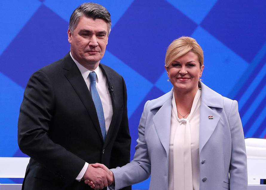 Bit će fotofiniš: Milanović 'za dlaku' ispred Grabar-Kitarović