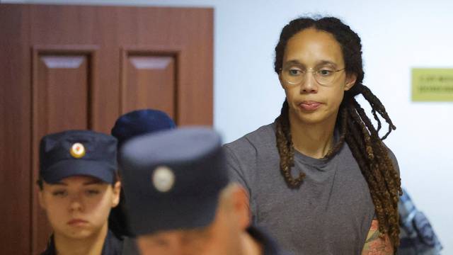 FILE PHOTO: Court hearing of U.S. basketball player Brittney Griner