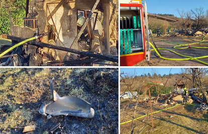 Propuštanje plina iz plinske boce izazvalo je eksploziju i požar u konobi u Podhumu