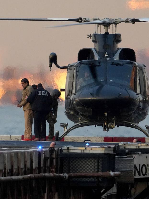 Venezuelan President Nicolas Maduro's initial appearance to face U.S. federal charges, in Manhattan