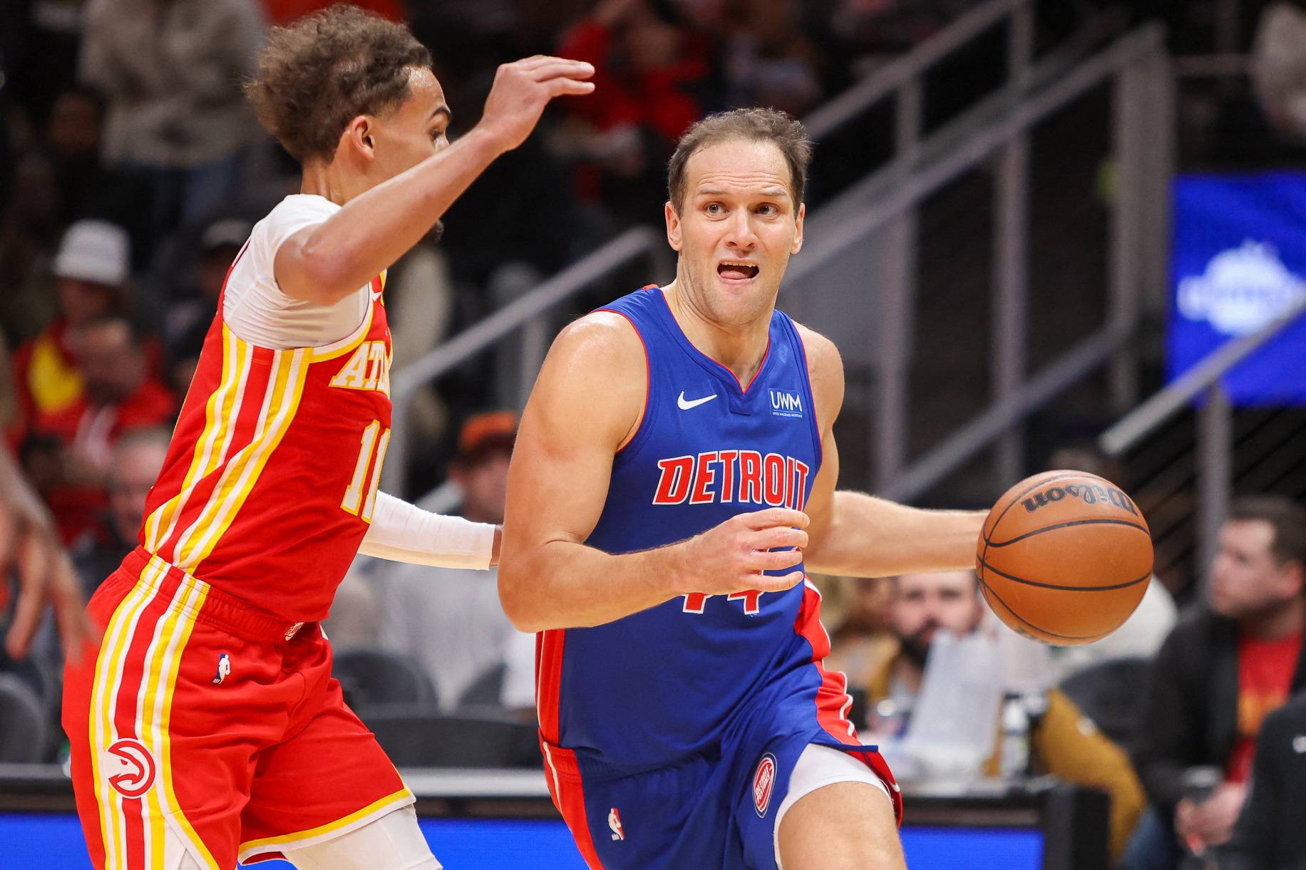 NBA: Detroit Pistons at Atlanta Hawks