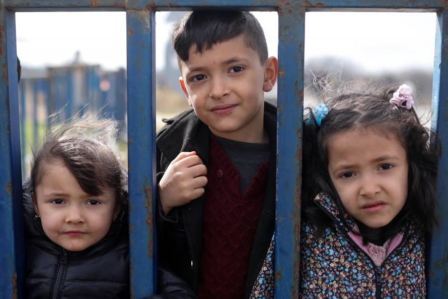 Migranti na graničnom prijelazu Pazarkule između Turske i Grčke