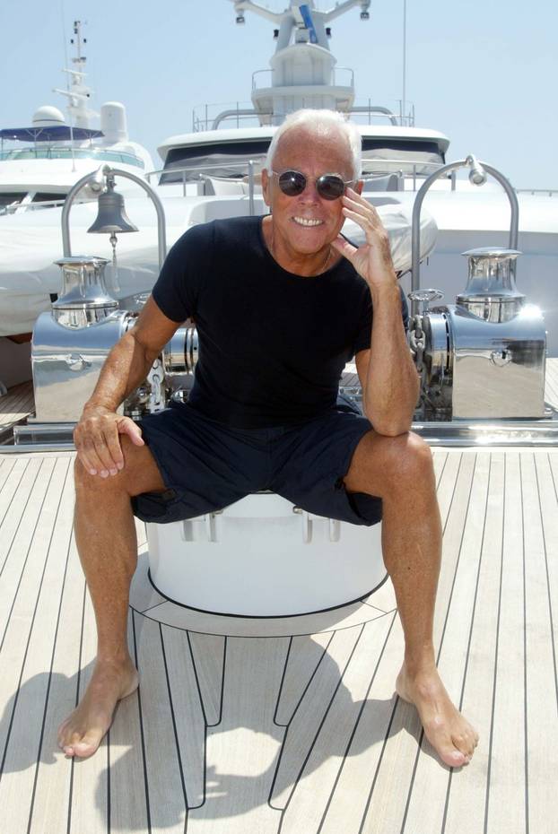 File Photo - Armani labels Madonna 'difficult' after Brits fall