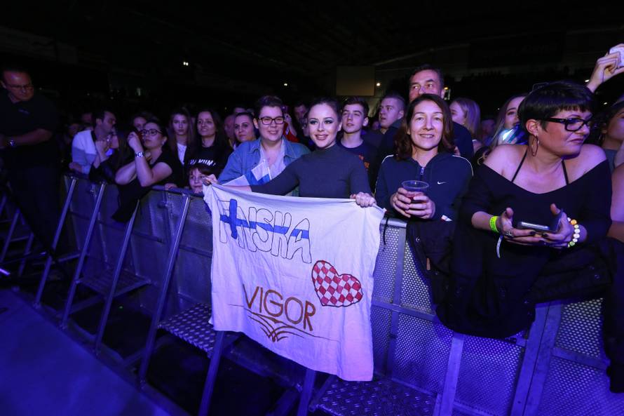 Nastup grupe Vigor na Hrvatskoj noÄi u Frankfurtu