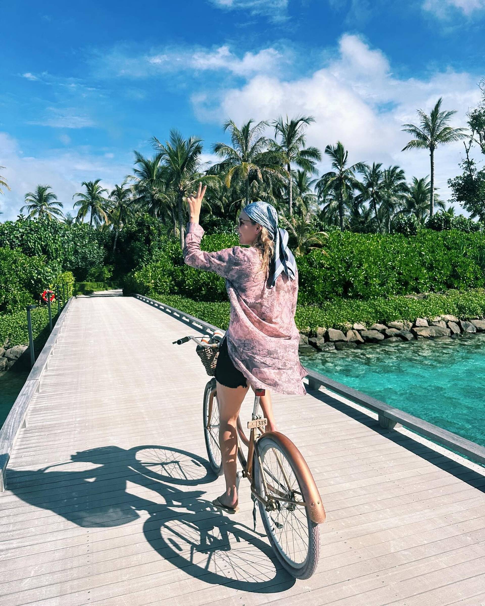 FOTO Dok Hrvati vade kapute, Donna Vekić pali mreže fotkama u badiću. Brčka se na Maldivima