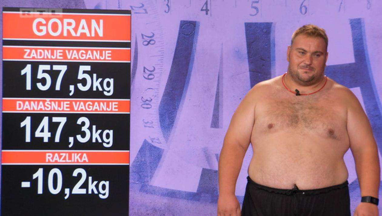 Vlasta je odustala od showa, a Goran je izgubio 10 kilograma