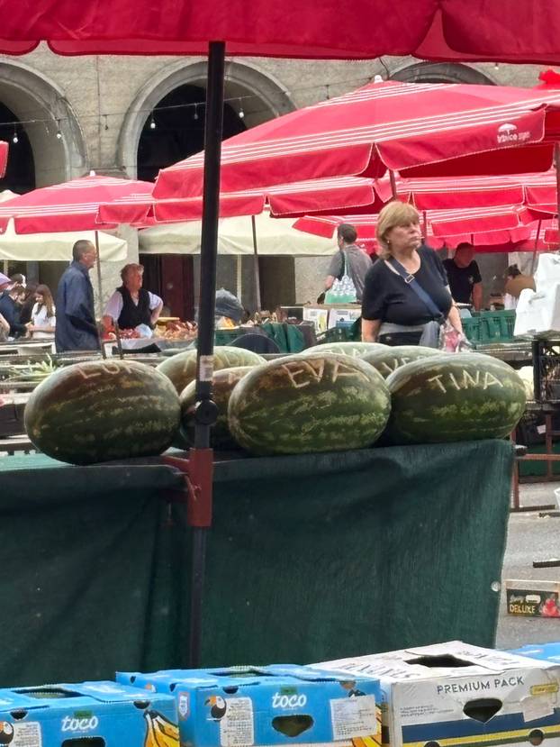 FOTO Jedini ima personalizirane lubenice: 'Kćer mi je dala ideju pa sad posao ide kao lud...'