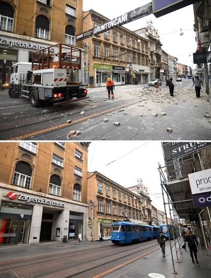 Godišnjica potresa: Kako je Zagreb izgledalo prije četiri godine, a kako danas...