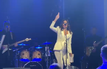 VIDEO Severina koncert na Jahorini otvorila govorom