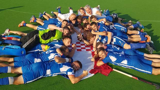 Bravo! Hrvatski hokejaši na travi osvojili zlato na EP-u