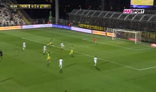 VIDEO Pogledajte veliku grešku obrane Istre i gol Fruka za finale Kupa! Lawal se napromašivao...
