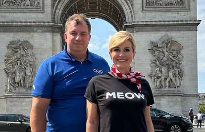 FOTO Opa, koja majica! Kolinda opet privukla pažnju u Parizu