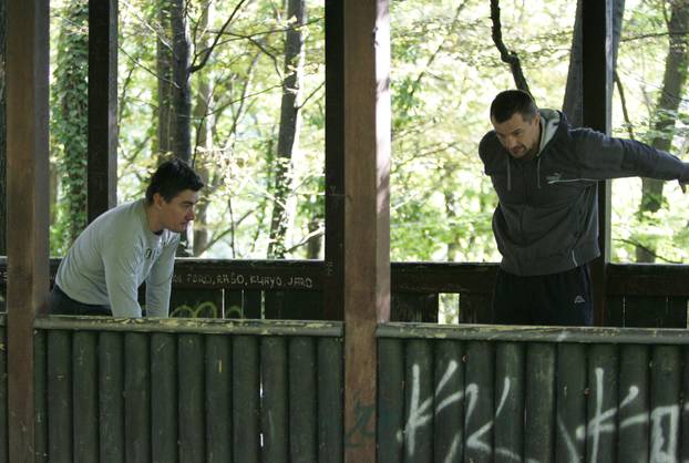 ARHIVA - Zoran Milanović i Mirko Filipović na treningu u Šestinama