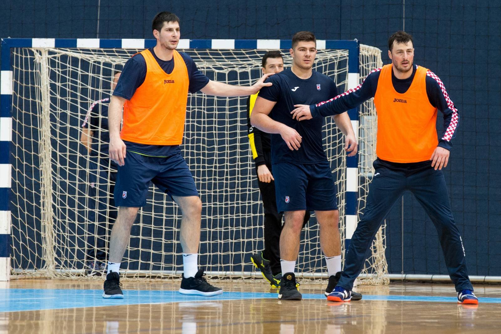 Osijek: Trening hrvatske rukometne reprezentacije