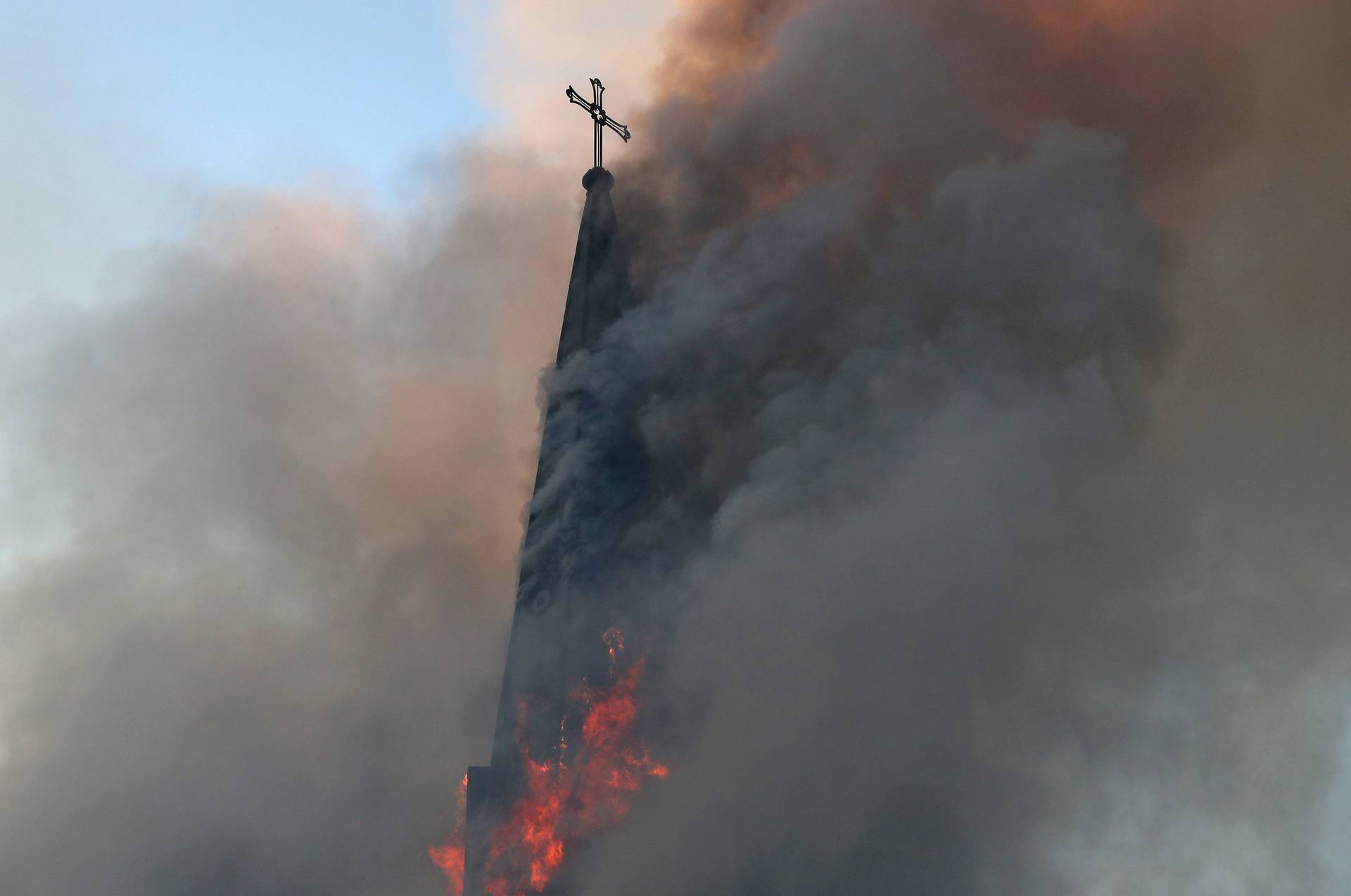 Protest against Chile's government during the one-year anniversary in Santiago of the protests and riots in 2019