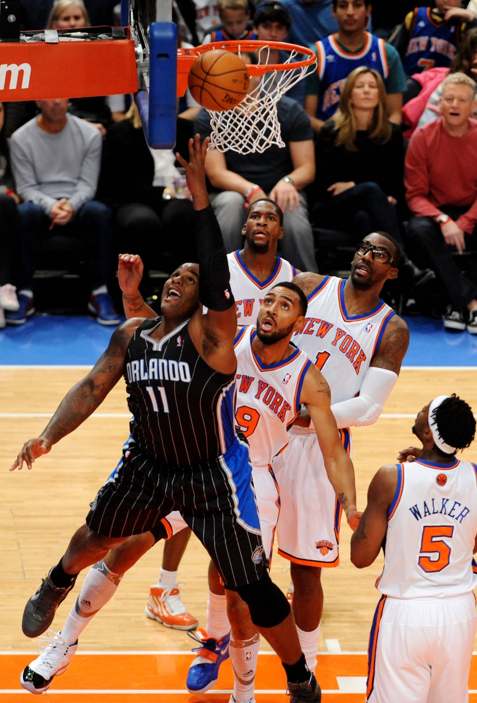 US-NEW YORK-NBA-MAGIC VS KNICKS-ORLANDO MAGIC GLEN DAVIS