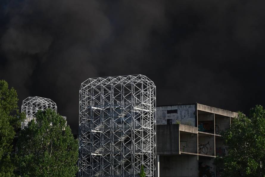 Zagreb: Buknuo požar kod sveučilišne bolnice 