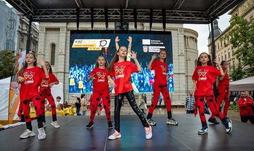 Cvjetni trg o&zcaron;ivio sportom i zajedni&scaron;tvom: Deseti Europski tjedan sporta otvorili u Zagrebu