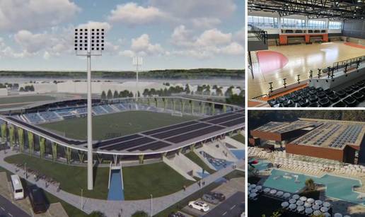 FOTO Megaprojekti od 107 mil. eura u hrvatskom gradu! Grade dva stadiona, dvoranu, bazen...