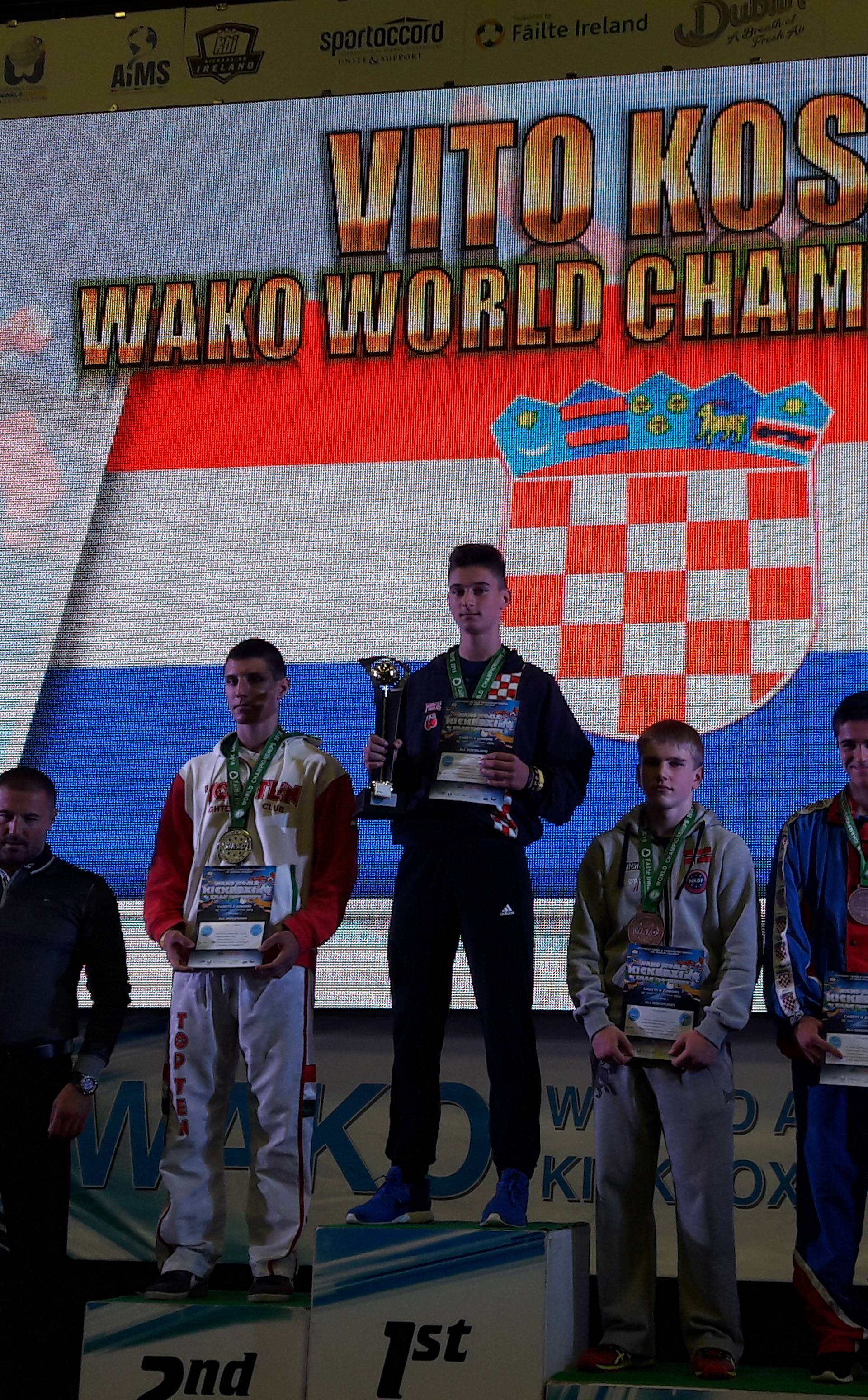 Čudo iz Zaprešića: Vito Košar prvak je svijeta u kickboxingu!