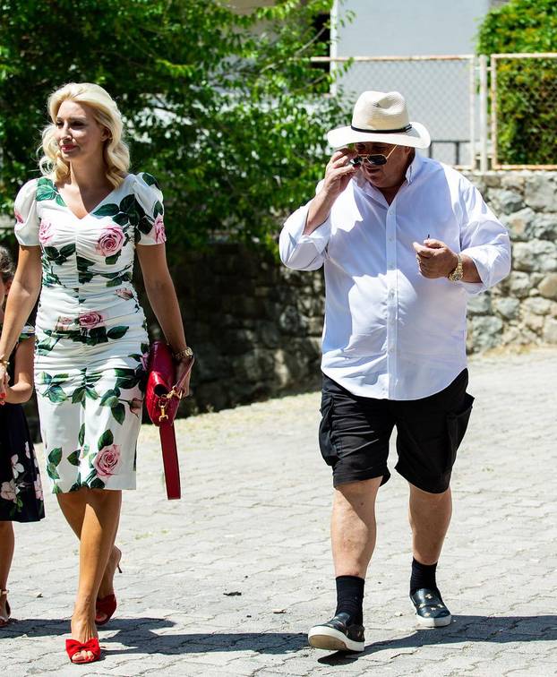 Split: Željko Kerum s obitelji stigao na glasovanje