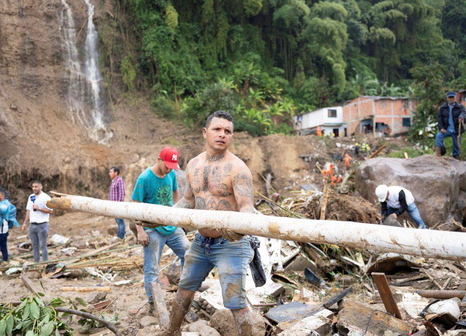 Klizište pogodilo središnju Kolumbiju, najmanje 14 mrtvih