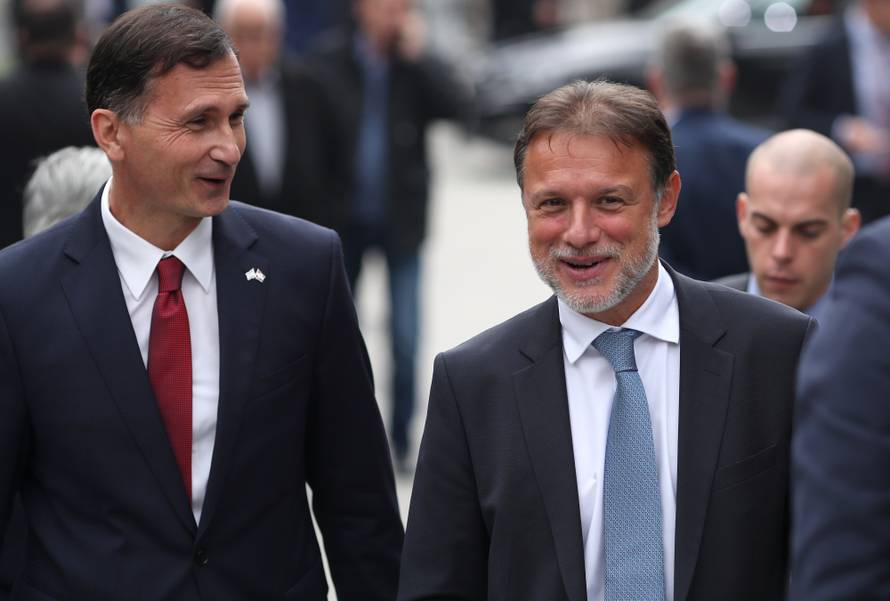 Zagreb: Dolazak uzvanika na ZV na predstavljanje programa Kolinde Grabar-Kitarović