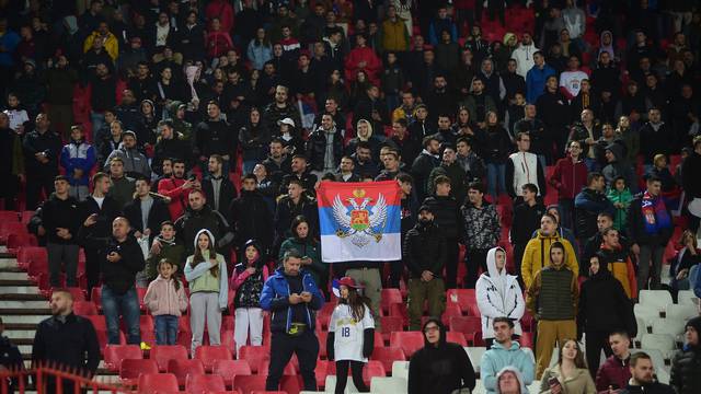 Beograd: Utakmica osmog kola skupine G kvalifikacija za Europsko prvenstvo 2024. između  Srbije i Crne Gore
