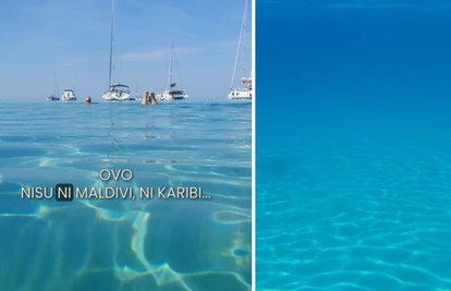 VIDEO Nisu Maldivi, a ni Karibi: 'Ova divna plaža je u Hrvatskoj'