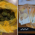 'Pao' diler kod Baranje: Imao 1,8 kilograma marihuane, dvije stabljike konoplje i 6000 eura