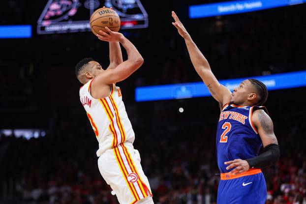 NBA: Playoffs-New York Knicks at Atlanta Hawks