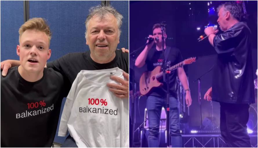 VIDEO Amerikanac Justus Reid zapjevao je hit Zabranjenog pušenja s Neletom Karajlićem