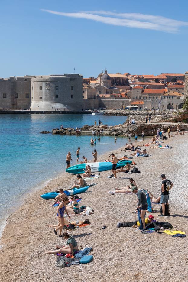 Dubrovnik: Ljetni ugođaj na plaži Banje