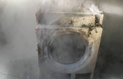 FOTO Buktinja u kući u Pakracu: Požar izazvala sušlica rublja