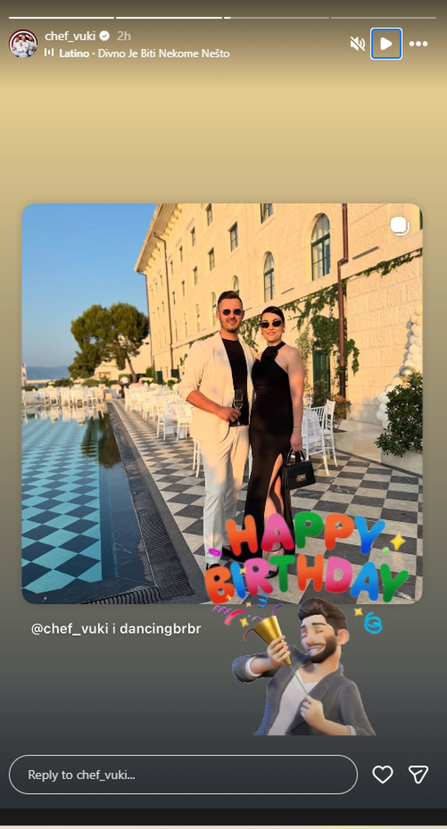 Romantična objava poznatog chefa Stjepana Vukadina raznježila njegove pratitelje