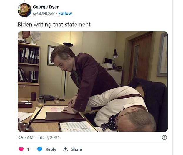 FOTO Tviteraši se rugaju Joeu Bidenu nakon što se povukao: Sad ima vremena lizati sladoled