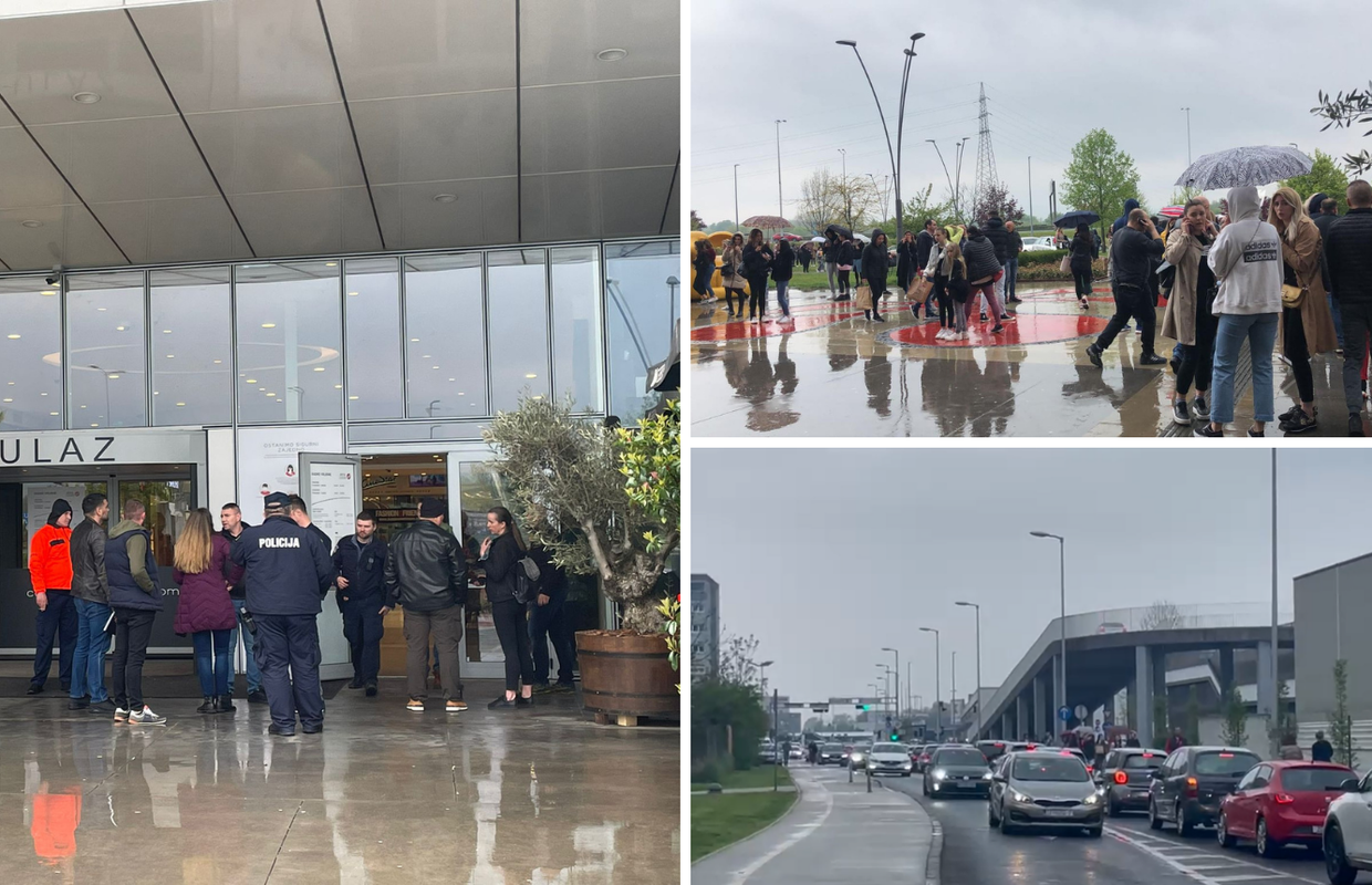 VIDEO Pogledajte evakuaciju iz Arena Centra, gužve su na izlazu