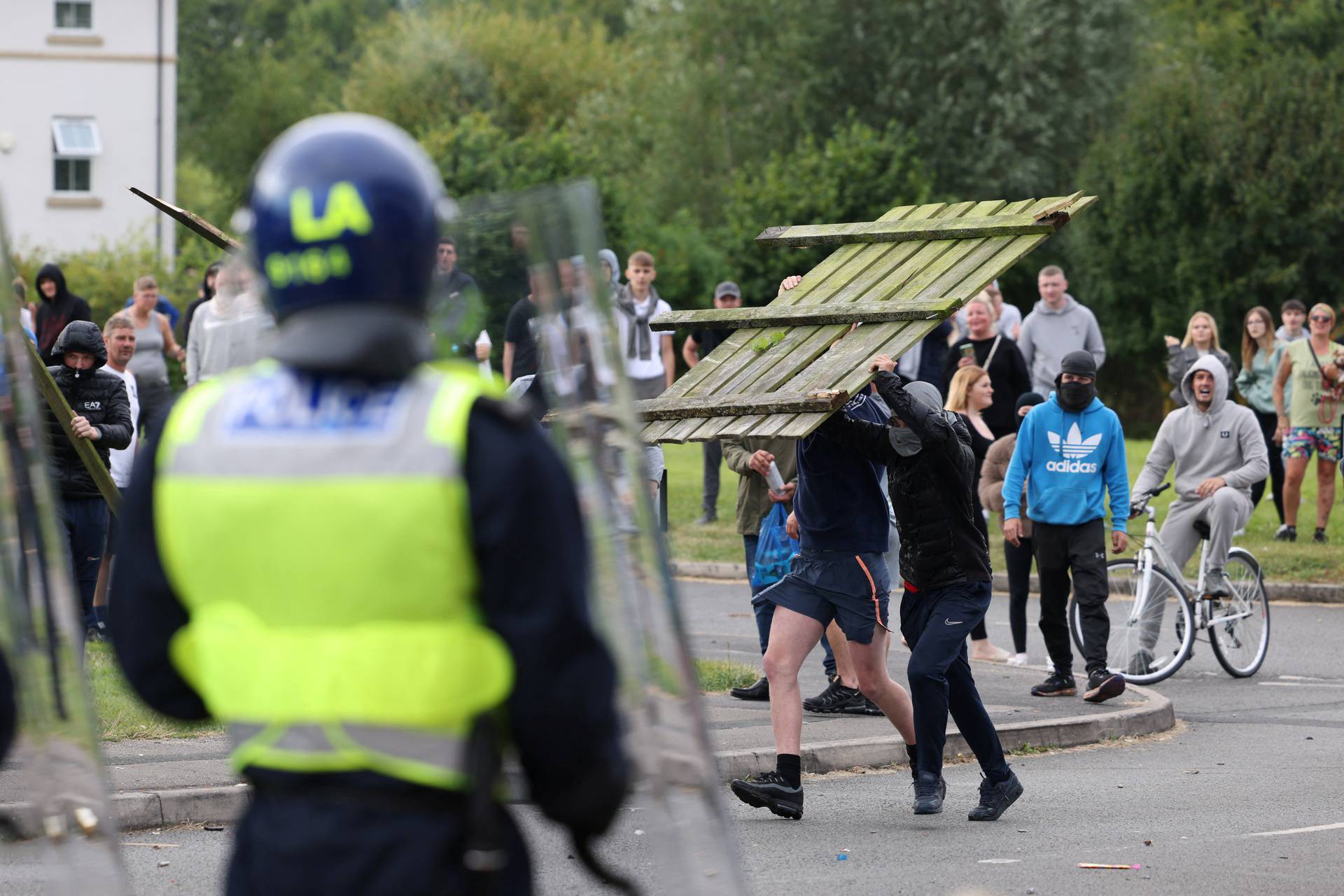 Anti-immigration protests continue to take place around the UK