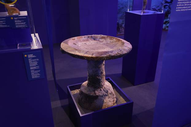 Zagreb: Premijerni razgled izložbe VRHOVI DUBINA - podvodna baština Splitsko-dalmatinske županije