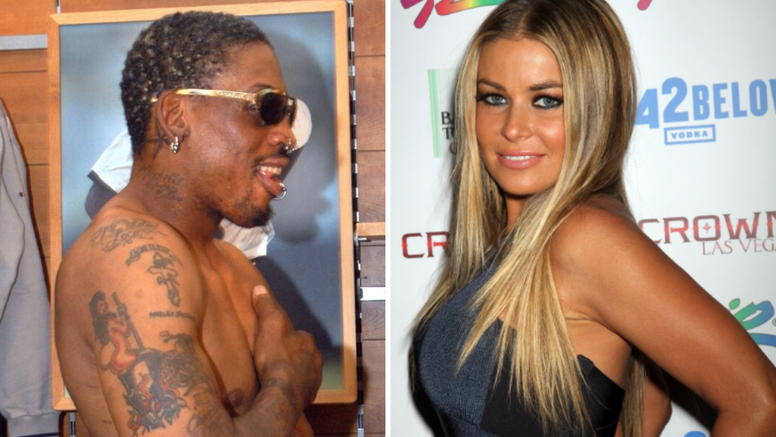 Carmen Electra I Rodman Noc Strasti Nasred Parketa Bullsa 24sata