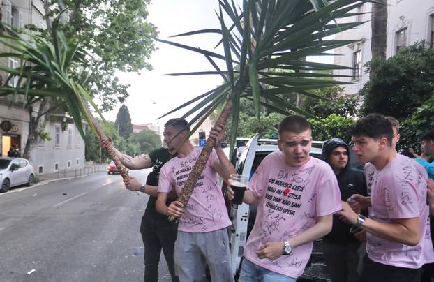 Split: Učenici slave kraj srednjoškolskog obrazovanja