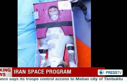 Iran poslao majmuna u svemir, na Zemlju se vratio živ i zdrav