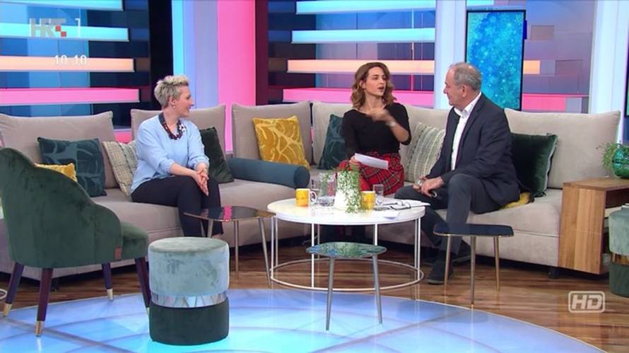 Prvi put na HRT-u pa poručila Fodoru: 'Bacio si me u vatru...'