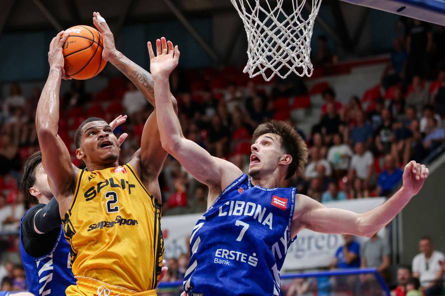 Zagreb: Treća utakmica polufinala Prvenstva Hrvatske, KK Cibona - KK Split