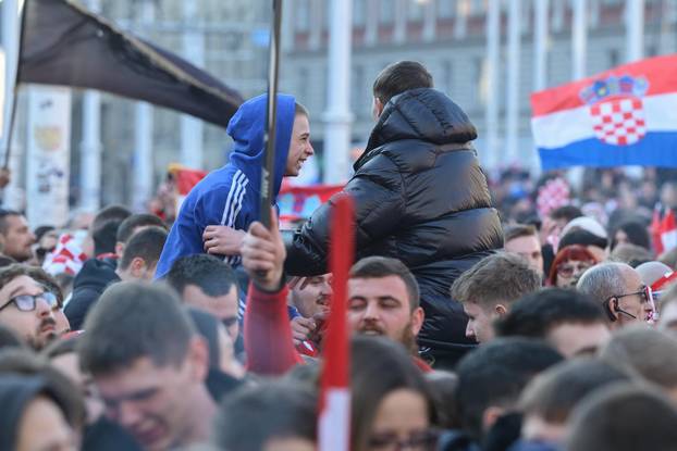 Zagreb: Svečani doček rukometaša nakon osvojenog srebra na Svjetskom prvenstvu