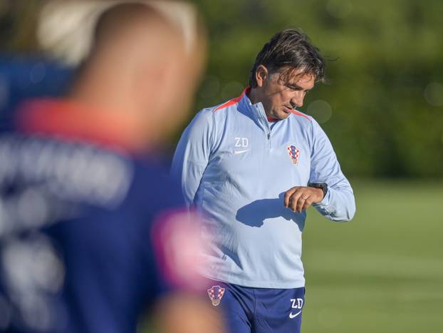 Zagreb: Trening hrvatske nogometne reprezentacije