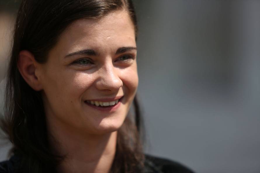 Zagreb: Press konferencija umjetnice Nine Kamenjarin nakon performansa