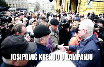 S Trga maršala Tita na 'pravi put'! Josipović krenuo u kampanju