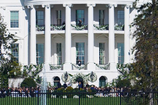 President Joe Biden Granddaughter Naomi Biden Wedding at White House in Washington